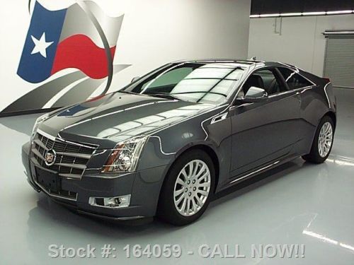 2011 cadillac cts 3.6 performance coupe rear cam 10k mi texas direct auto