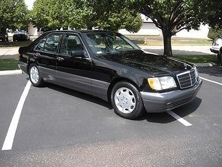1995 mercedes s320 one owner 48k miles free shipping