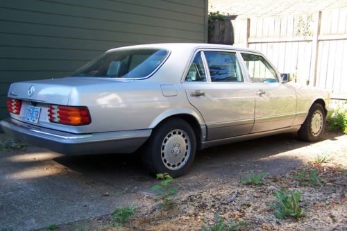 1986 mercedes-benz 420sel base sedan 4-door 4.2l