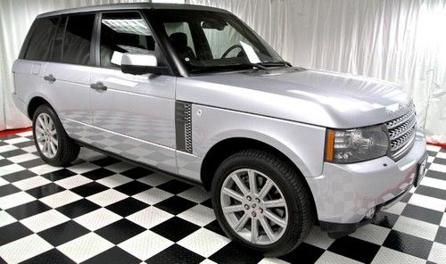 2010 range rover hse supercharged!!  carfax guaranteed!! gorgeous vehicle!! silv