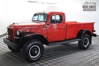 1948 dodge power wagon! 4x4! restored! extremely rare! must see to appreciate!