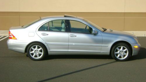 2002 mercedes benz c320 loaded low 89k miles accident free smoke free no reserve