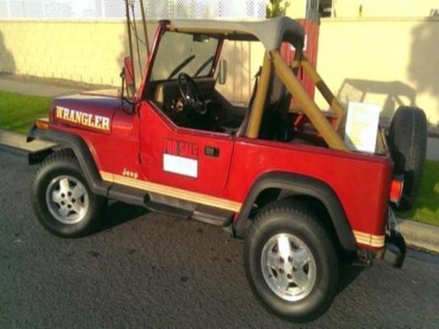 1987 jeep wrangler burgundy