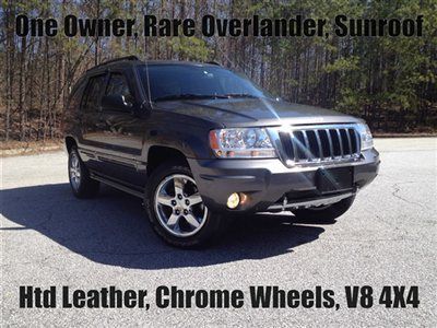 One owner heated leather sunroof cd changer chrome wheels 4.7l v8 4x4 awd auto