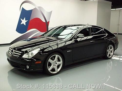 2008 mercedes-benz cls63 amg p2 sunroof nav only 47k mi texas direct auto