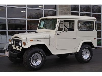 1971 toyota land cruiser fj 4x4 v8 fantastic western states original metal!