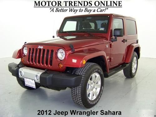 4x4 navigation hardtop sahara htd seats media 18" wheels 2012 jeep wrangler 3k