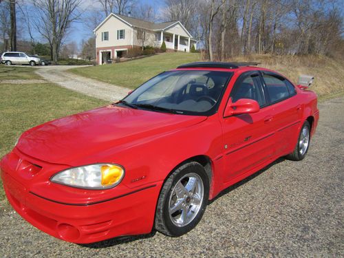 01 pontiac grand am - gt--75th anniversary edition--collectors