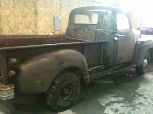 Buy used 1950 Chevy 3600 Pickup Truck Old Green Patina 283 ...