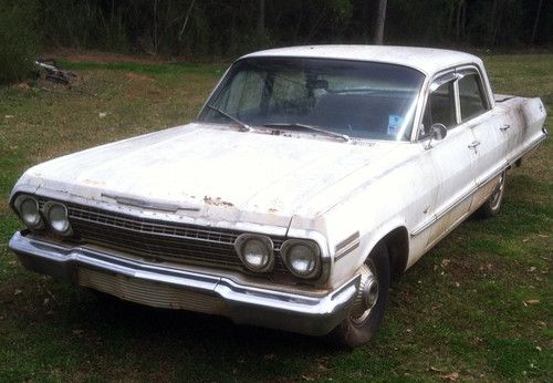 1963 chevrolet impala 4 door 4-door sedan