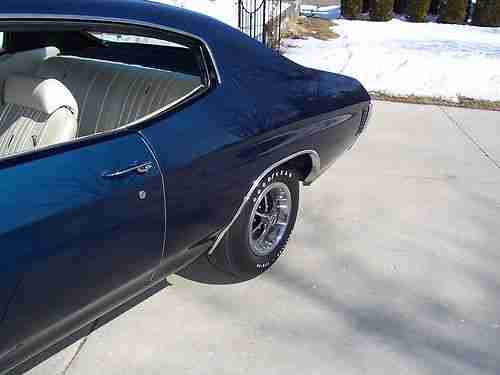 Garage Find 1970 Chevelle Ss 396 350 Horsepower 1 Owner