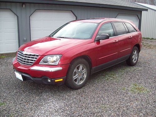 2004 chrysler pacifica base sport utility 4-door 3.5l heated leather dvd sunroof