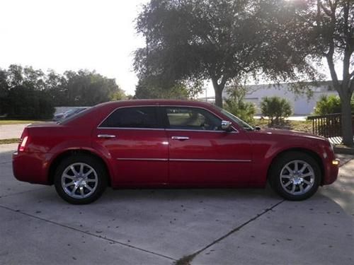 2009 chrysler 300 limited - red- mint - only 17k miles!