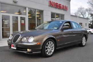 2001 brown v8 s type jag 122k miles bronze silver leather moonroof low reserve
