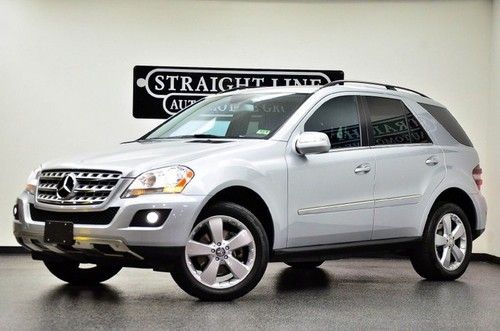2010 mercedes benz ml350 4matic silver low miles