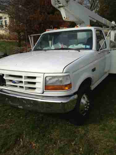 Used Cab And Chassis Trucks For Sale >> Buy used 1997 White Ford F350 Pick Up Bucket Truck in ... Used Cab And Chassis Trucks For Sale >> Buy used 1997 White Ford F350 Pick Up Bucket Truck in ...