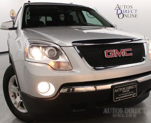 We finance 2009 gmc acadia slt 7pass 1 owner clean carfax dualmroof bose rmtstrt