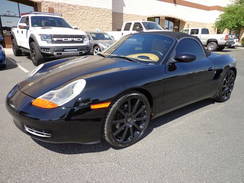 2000 porsche boxster roadster with nice upgrades. no fees!