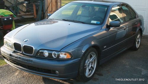 2001 bmw 540i base sedan 4-door 4.4l // m sport package damage to right front