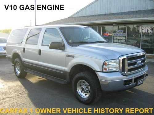 2005 ford excursion gas 4x4 tow running boards clean 1 owner history 01 02 03 04