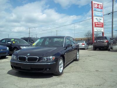 Warranty and financing available! 2006 bmw 750li clear title black leather