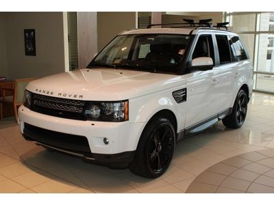 *suprcharged*black wheels*lg7 audio*vision pkg*$5k in land rover accessories*