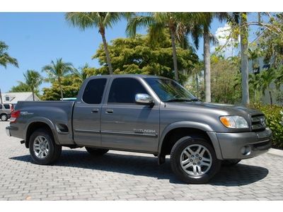 2003 toyota tundra accesscab v8 sr5 trd low mileage leather cd a/c bedliner tow