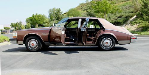 Mint cond_1983 cadillac seville elegante_low miles_loaded_certified_no reserve