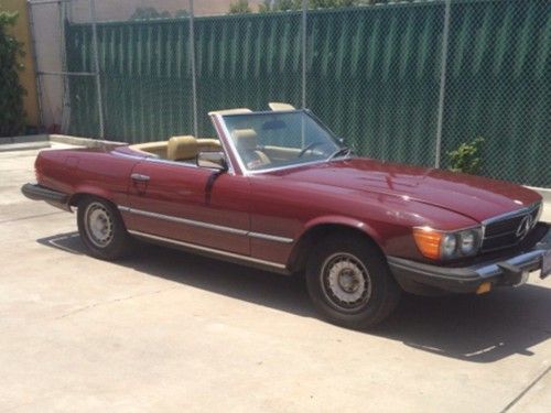 1980 mercedes benz 450sl 450 sl