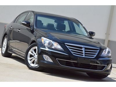 2012 hyundai genesis 3.8l v6 leather htd seats loaded blk/blk clean $499 ship