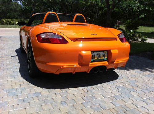 Porsche boxster s 2008 limited edition...racing orange