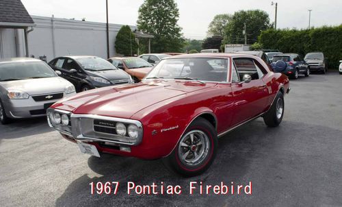 1967 pontiac firebird  hardtop coupe