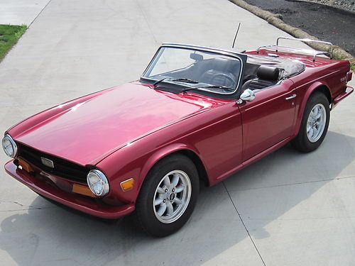1973 triumph tr6 with overdrive