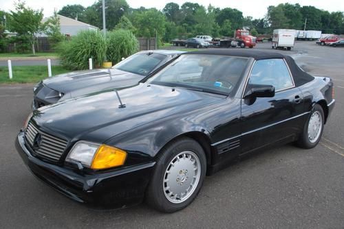 1990 mercedes benz 300sl  ** project car ** salvage title ** flood car **