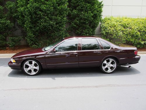 1995 chevrolet impala ss sedan 4-door 5.7l 95 very clean no reserve auction 96