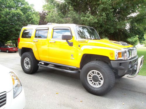2007 hummer h3 lifted loaded leather seats power roof bull gaurd running boards
