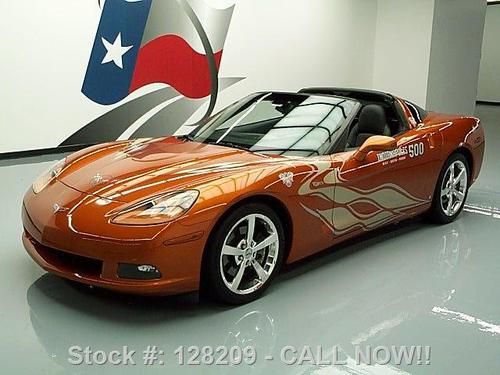 2007 chevy corvette indy 500 pace car auto nav only 51k texas direct auto