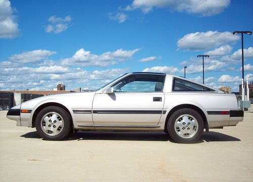 1985 nissan 300zx 5-speed silver coupe with t-tops