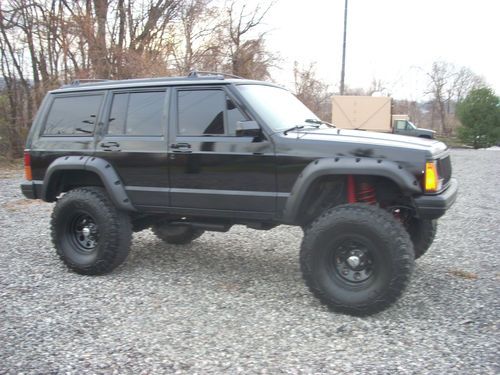 1993 jeep cherokee black