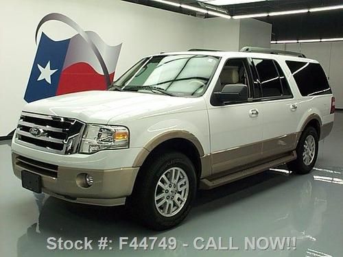 2011 ford expedition el sunroof rear cam dvd 8-pass 50k texas direct auto
