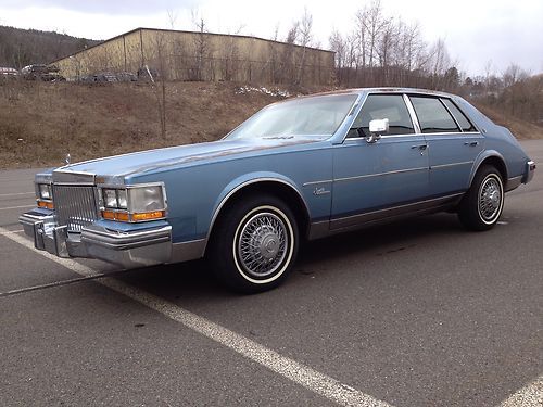 1980 cadillac seville 43k original miles excellent driver, needs paint. 368 6.0l