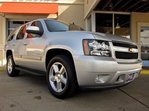 2012 chevrolet tahoe lt 4x4, 1-owner, leather, dvd, moonroof, third row, more!