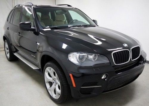 Bmw x5 35i 3.0 300 hp navigation sunroof 3rd row dvd system clean carfax 1owner