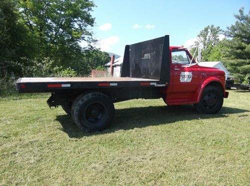 1970 CHEVROLET C-50 FLATBED CHEVY BOWTIE FARM TRUCK CLEAN GOOD RUNNING, image 4