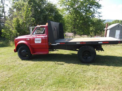 1970 CHEVROLET C-50 FLATBED CHEVY BOWTIE FARM TRUCK CLEAN GOOD RUNNING, image 21