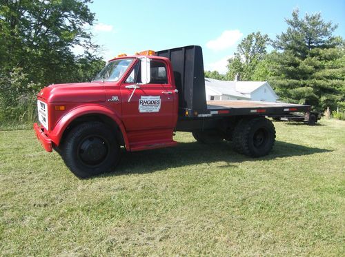 1970 CHEVROLET C-50 FLATBED CHEVY BOWTIE FARM TRUCK CLEAN GOOD RUNNING, image 24
