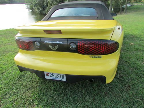 2002 pONTIAC tRANS aM Collectors Edition WS6 Ram Air Yellow Immaculate 10K miles, US $29,950.00, image 3