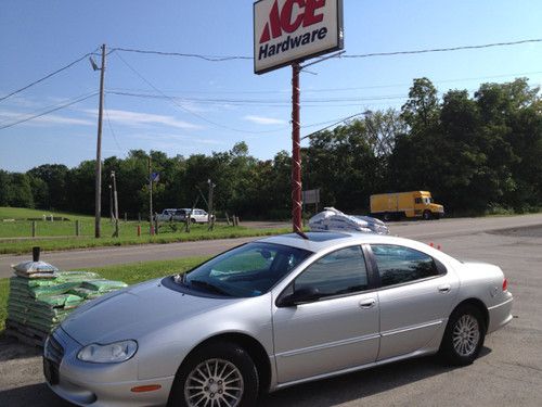 2004 chrysler concorde  lx 29 mpg 4dr sunroof in exc operating condition loaded