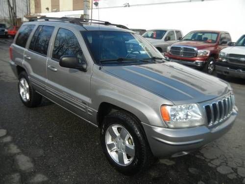 Jeep grand cherokee v8 limited 4x4 all wheel drive towing hitch leather sunroof