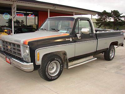 1979 chevrolet silverado big 10(crate 350)runs &amp; drives great!! southern truck